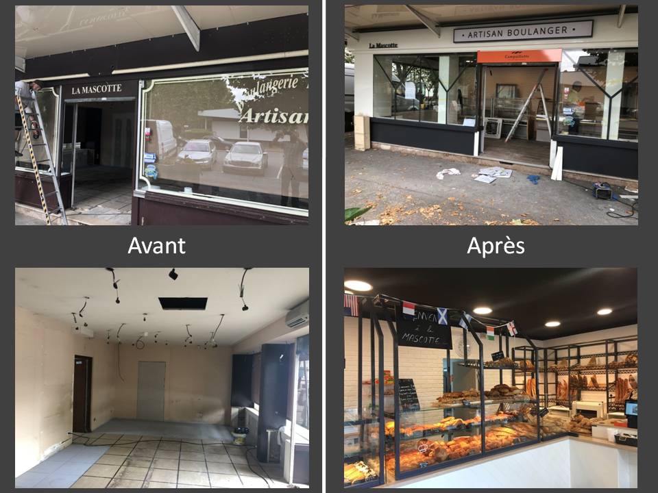 Exemple réalisations - Boulangerie