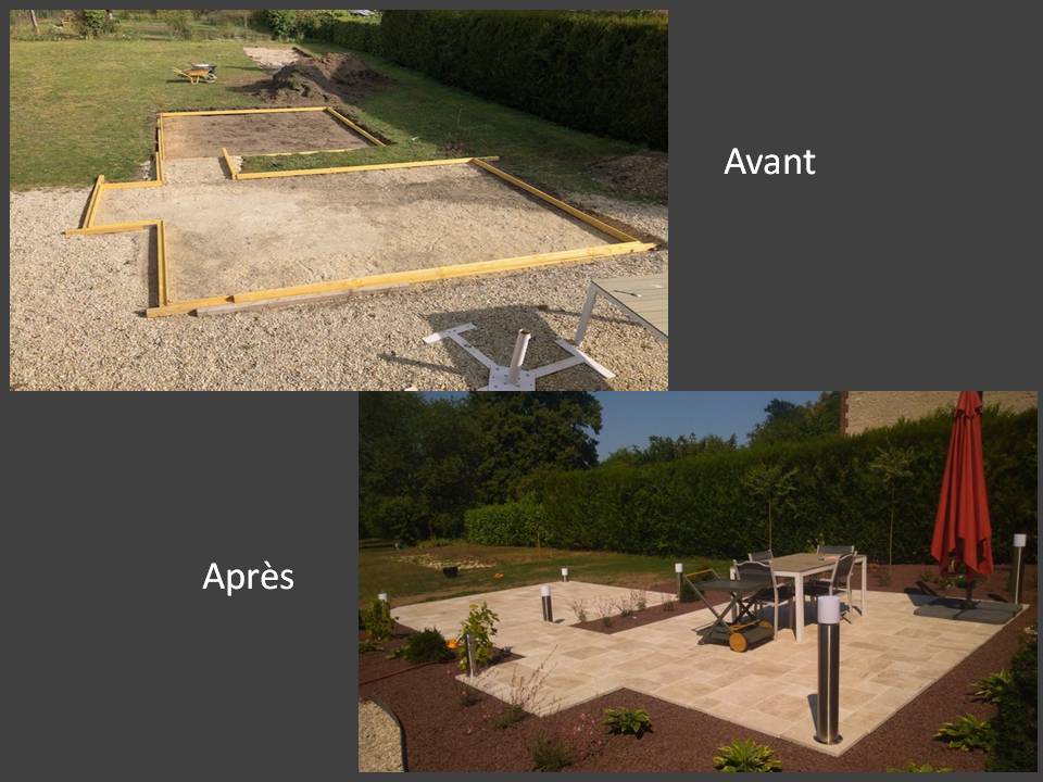 Exemple réalisations - Terrasse