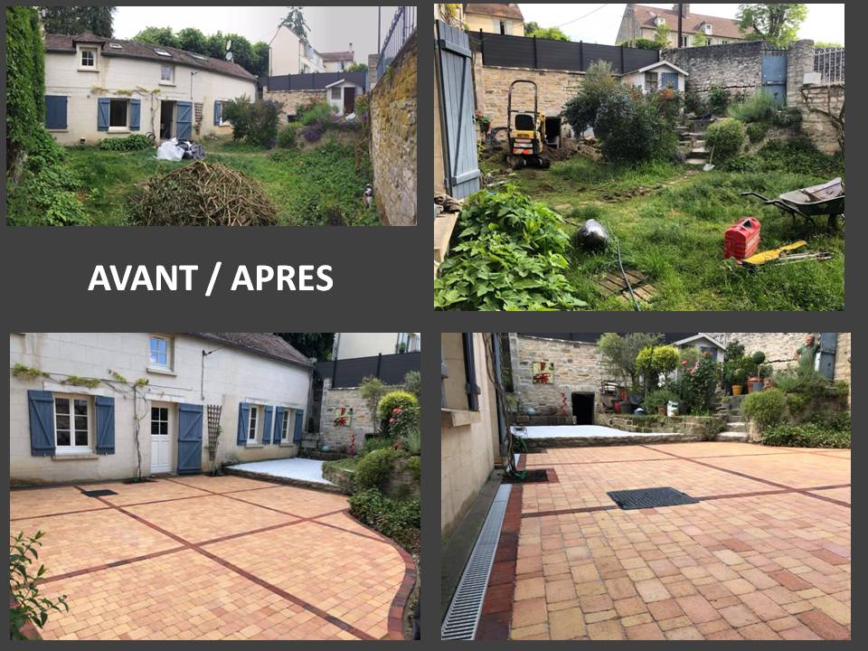 Exemple réalisations - Cour extérieure